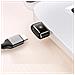 Adattatore Da Usb-c A Usb-a 2.0 Ricarica 5a E Sincronizzazione 480 Mb/s, Nero - Foto miniatura 3