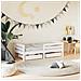 Giroletto Bambini con Cassetti Bianco 70x140cm Massello di Pino - Foto miniatura 3