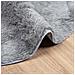 Tappeto Shaggy a Pelo Lungo NAVARRA Grigio Chiaro 240x240 cm - Foto miniatura 4