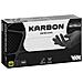 Box 100 Guanti Karbon Nitrile Nero Taglia S - Foto miniatura 2
