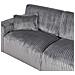 3 Posti Sandora Velluto A Coste Grigio - Foto miniatura 8