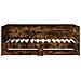 Divano Letto Con Cassetti Senza Materasso Rovere Fumo 90x190 Cm - Foto miniatura 3