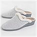 Pantofole Northome Carlper Grigie Grigio Tessuto - Foto miniatura 1