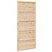 Porta a Fattoria Naturale 80 x 208 cm Legno massello di pino - Foto miniatura 1