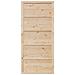 Porta a Fattoria Naturale 80 x 208 cm Legno massello di pino - Foto miniatura 4