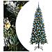 Albero di Natale artificiale con 300 LED Verde 180 cm - Foto miniatura 1