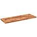 Piano Tavolo 160x50x3,8 cm Rettangolare Legno Massello Acacia - Foto miniatura 2
