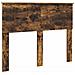 Struttura del letto Rovere fumé 120 x 200 cm Legno multistrato - Foto miniatura 7