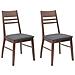 Sedie da pranzo 2 pcs Marrone Chiaro 43 x 54 x 89 cm - Foto miniatura 1