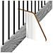 Cancello per cani con supporti 4 pcs Grigio Sonoma 100 x 100 cm - Foto miniatura 7