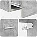 Mobile da Bagno da Muro Grigio Cemento 62,5 x 44,5 x 50 cm - Foto miniatura 8