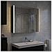 Mobiletto per specchio da bagno Rovere Nero 83,5 x 15,5 x 70 cm - Foto miniatura 2