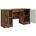 Scrivania Rovere Fumo 142,5 x 50 x 75 cm Legno ingegnerizzato - Foto miniatura 3