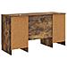 Scrivania Rovere Fumo 142,5 x 50 x 75 cm Legno ingegnerizzato - Foto miniatura 6
