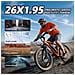 Bicicletta Elettrica Pieghevole 250w Batteria 48v 15ah, Doppio Freno Disco Sospensioni Adulti Città - Foto miniatura 4