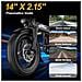 Bicicletta Elettrica Pieghevole 250w Batteria 48v 15ah, Doppio Freno Disco Sospensioni Adulti Città - Foto miniatura 5