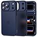 Custodia Opaca Blu Scuro Per Iphone 17 Pro - Foto miniatura 1