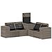 Set di divani 5 pz Grigio e Grigio Scuro - Foto miniatura 9