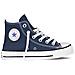 Scarpe Chuck Taylor Canvas Core Hi Jr Blu 31 - Foto miniatura 1