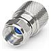 vers Confezione 10 Adattatori F Per Cavi Diametro 6,8/7mm Silver - Foto miniatura 1
