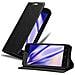 Custodia Compatibile Con Wiko Sunny 3 In Nero Di Notte - Coperchio Protettiva Con Chiusura Magnetica, Funzione Stand E Tasca Per Le Carte - Foto miniatura 1
