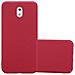 Custodia Compatibile Con Nokia 3 2017 In Frosty Rosso - Hard Case Coperchio Protettivo In Frosted Look Contro I Graffi E Gli Urti - Foto miniatura 1