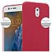 Custodia Compatibile Con Nokia 3 2017 In Frosty Rosso - Hard Case Coperchio Protettivo In Frosted Look Contro I Graffi E Gli Urti - Foto miniatura 6
