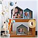 3 Scaffali Di Legno Casa + Washi Tape Dorato 5 M - Foto miniatura 3