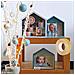 3 Scaffali Di Legno Casa + Washi Tape Dorato 5 M - Foto miniatura 2