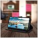 Custodia Samsung Galaxy A41 Portadocumenti Funzione Supporto Nero - Foto miniatura 5