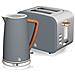Stp2090 Set Da Colazione Bollitore Senza Fili 1,7l Tostapane Pane 2 Grigio Nordic - Foto miniatura 1