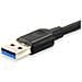 128345 Cavo USB 0,5 m USB C USB A Nero - Foto miniatura 2