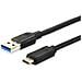 128345 Cavo USB 0,5 m USB C USB A Nero - Foto miniatura 1