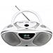 BB14WH lettore CD CD recorder Argento, Bianco - Foto miniatura 1