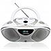 BB14WH lettore CD CD recorder Argento, Bianco - Foto miniatura 2