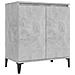 Credenza Grigio Cemento 60x35x70 cm in Legno Multistrato - Foto miniatura 1