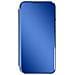 Custodia Iphone 13 Pro Max Design A Specchio Traslucido Stand Azzurra - Foto miniatura 1