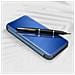 Custodia Iphone 13 Pro Max Design A Specchio Traslucido Stand Azzurra - Foto miniatura 2