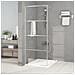 Parete Doccia Walk In Argento 80x195 Cm Vetro Trasparente Esg - Foto miniatura 1