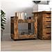 Carrello Scrivania Rovere Fumo 60x45x60 Cm Legno Multistrato - Foto miniatura 1