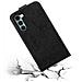 Custodia Compatibile Con Motorola Moto G200 5g In Nero Di Notte - Coperchio Protettivo In Design Flip Con Chiusura Magnetica - Foto miniatura 4