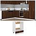 Mobile da Forno “Riga” Rovere Marrone 60x46x81,5 cm - Foto miniatura 6