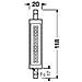Osram Lampadina Led R7s Trasparente 12w 1521lm 2700k Ip20 300° [lv-4058075432734] - Foto miniatura 3