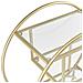 Carrello Portavivande Colton Metallo Oro - Foto miniatura 3