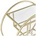 Carrello Portavivande Colton Metallo Oro - Foto miniatura 9