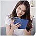 Smart Book Custodia A Libro Poket Flip Cover Case Per Oppo A58 4g Cph2577 Blu - Foto miniatura 5