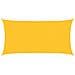 Vela Parasole 160 G /m Rettangolare Giallo 2x3,5 M In Hdpe - Foto miniatura 2