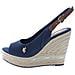 Aylin Sandals Sandali Tessile Scarpe Donna Blu Eu 36, Aylin005a Blu - Foto miniatura 3