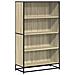 Libreria Rovere Sonoma 80,5x35x139 Cm In Truciolato - Foto miniatura 2