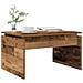 Tavolino Da Salotto Legno Antico 68x50x38 Cm In Truciolato - Foto miniatura 3